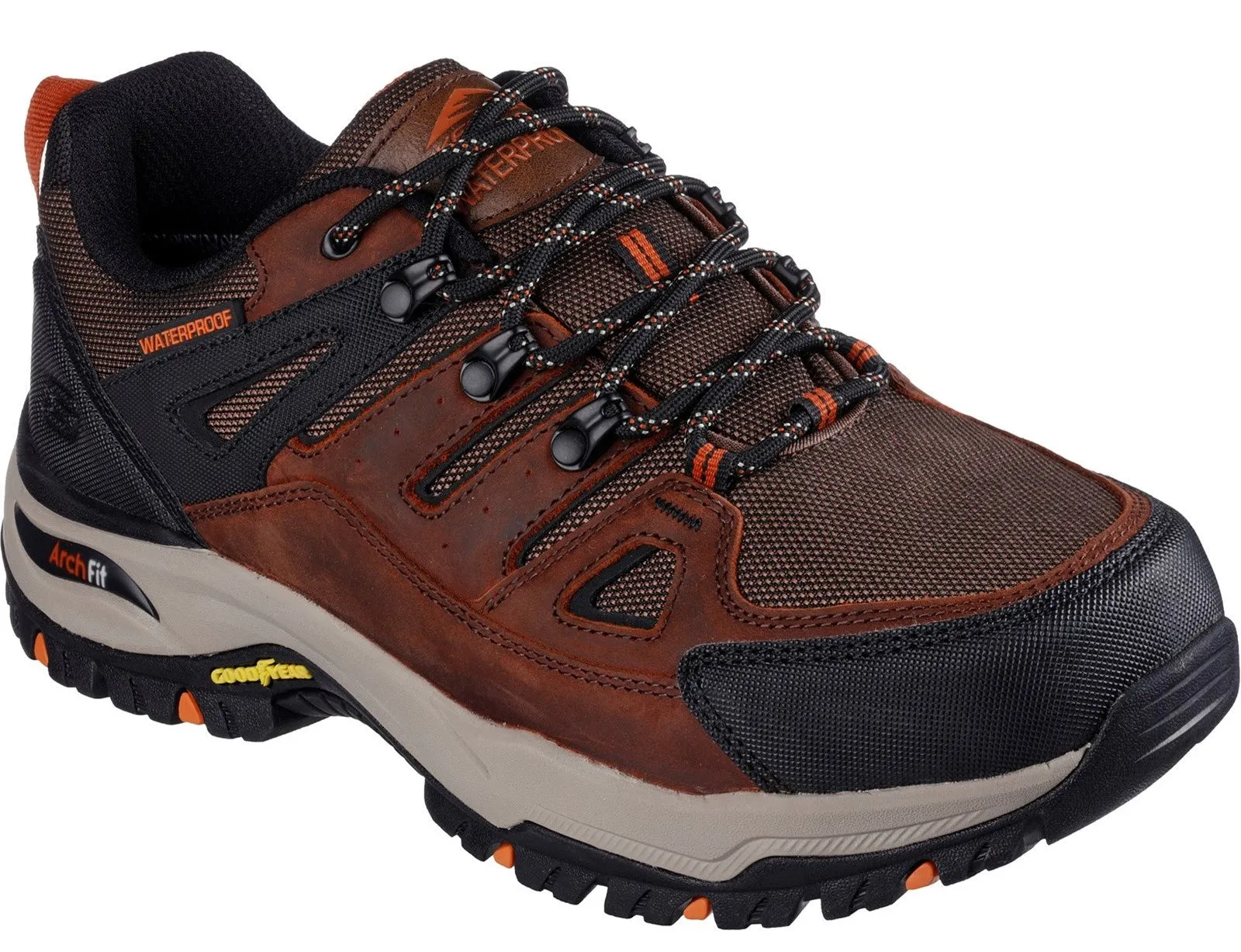 Skechers 204630 Arch Fit Dawson Argosa Mens Lace Up Trail Shoe