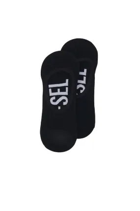 SKM Hidepat Twopack Socks - Black