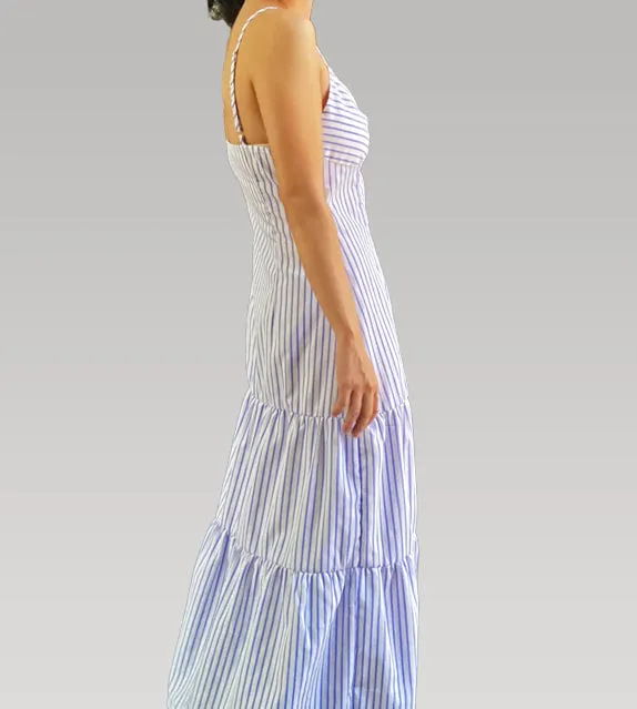 Stella Pinstripes Button Down Dress