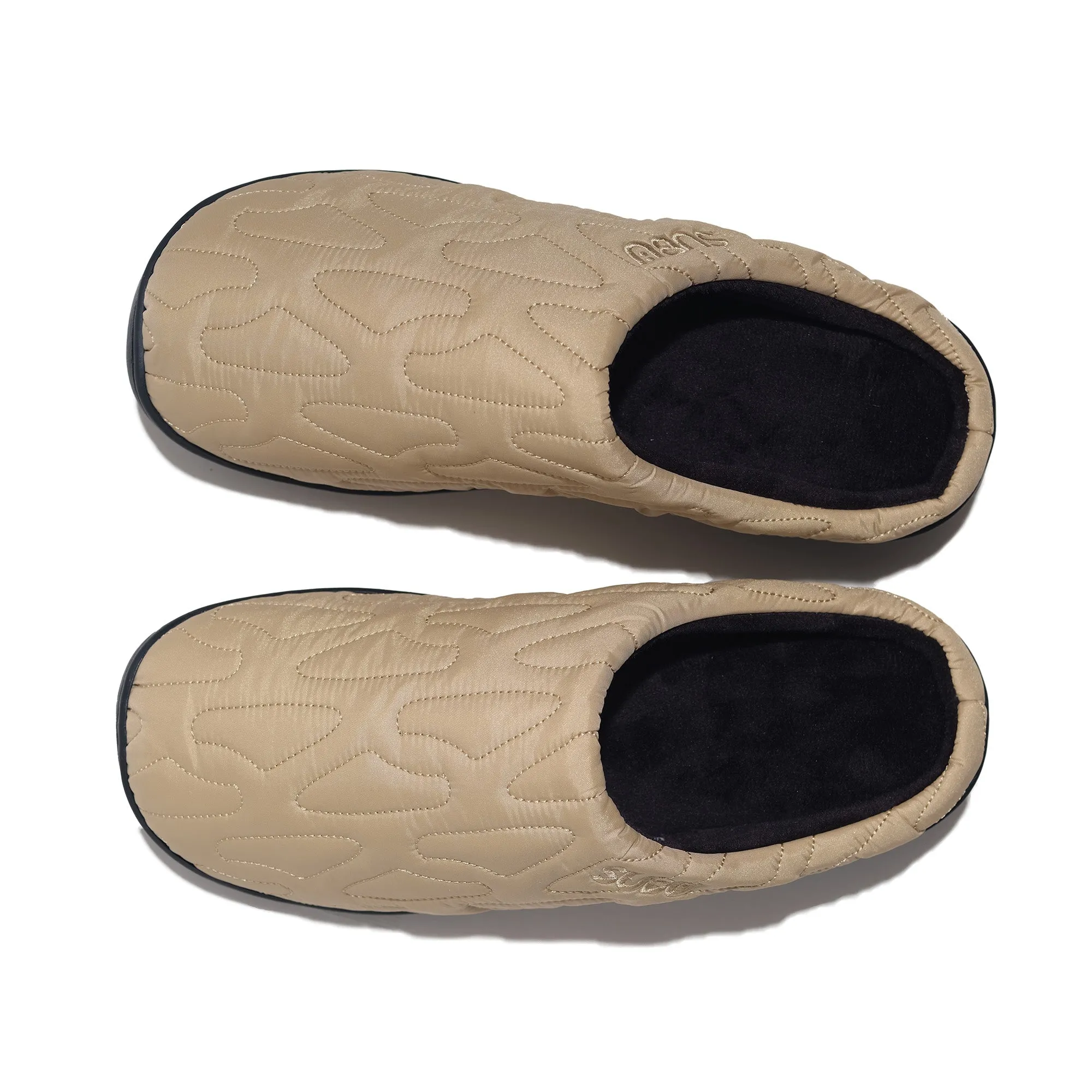 Subu Winter Slippers - Beige Outline