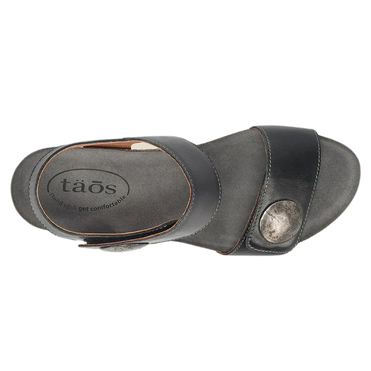 Taos Women's Carousel 3 Black Leather