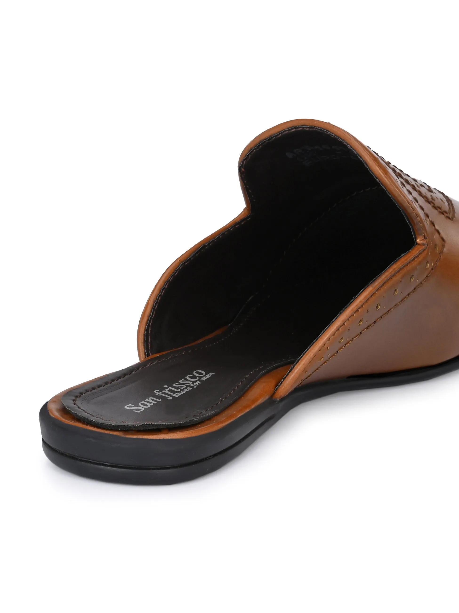 Trinity Tan Mules