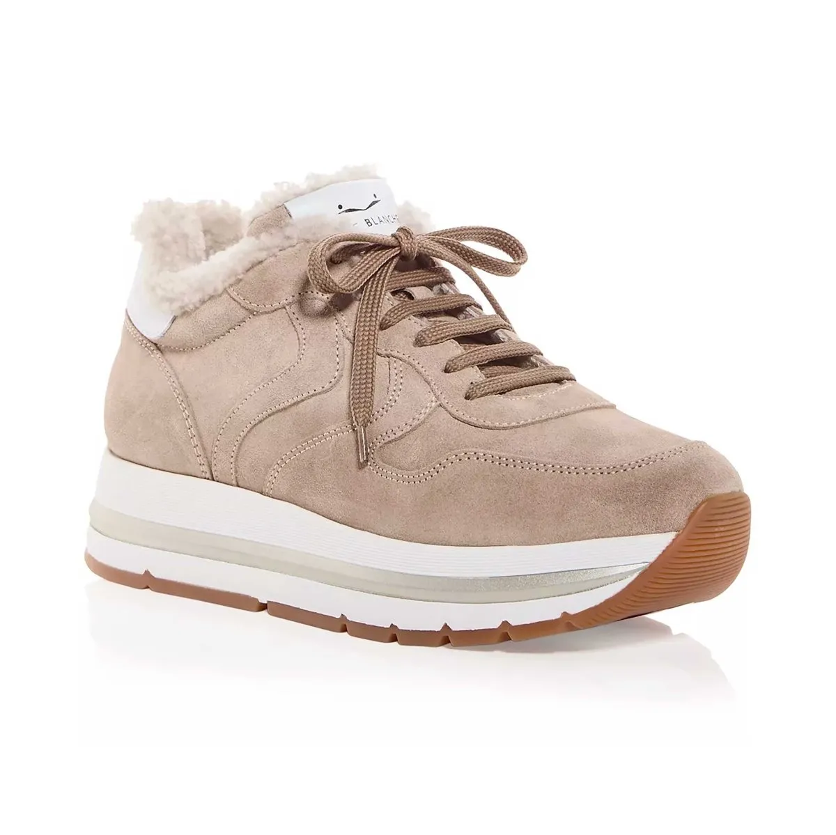 Voile Blanche Women's Maran Fur Suede Beige