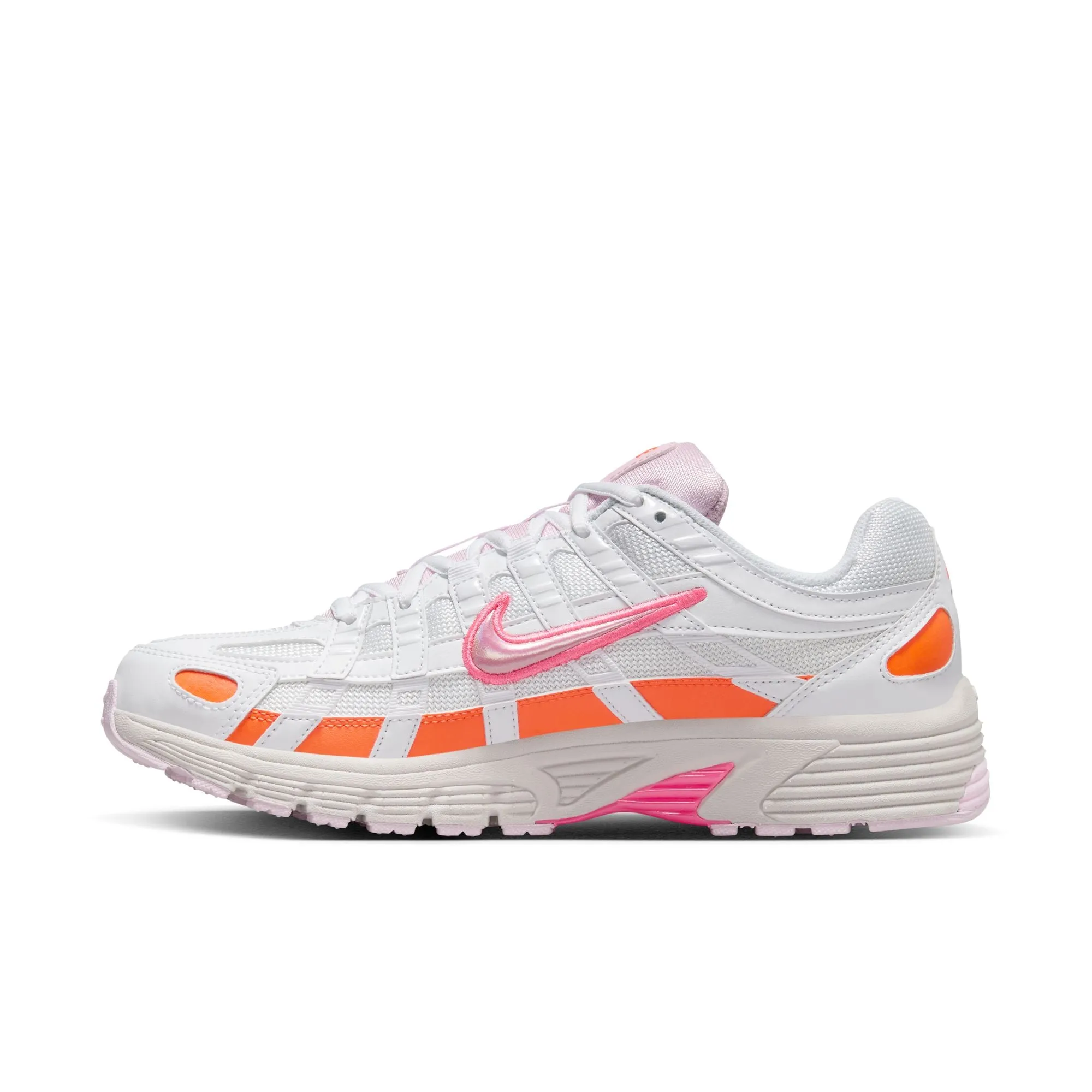 Women's Nike P-6000 White/Digital Pink-Hyper Crimson CV3033-100